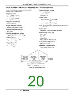 浏览型号ICL8068/ICL71C03的Datasheet PDF文件第20页