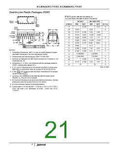 浏览型号ICL8068/ICL71C03的Datasheet PDF文件第21页