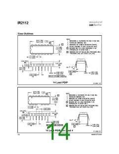 浏览型号IR2112-1的Datasheet PDF文件第14页