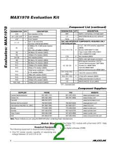 浏览型号MAX1978EVKIT的Datasheet PDF文件第2页