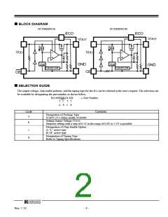 浏览型号R1160NXX1X的Datasheet PDF文件第2页