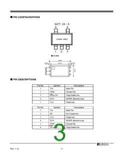 浏览型号R1160NXX1X的Datasheet PDF文件第3页