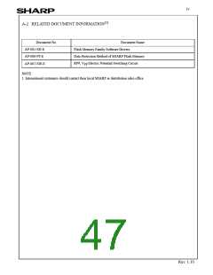 浏览型号LH28F800BVE-TV85的Datasheet PDF文件第47页