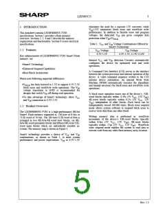 浏览型号LH28F800BVE-TV85的Datasheet PDF文件第5页