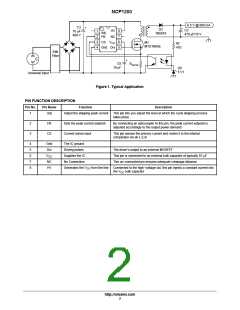 浏览型号NCP1200/D的Datasheet PDF文件第2页