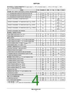 浏览型号NCP1200/D的Datasheet PDF文件第4页