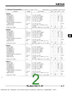 浏览型号NJM78M05A的Datasheet PDF文件第2页