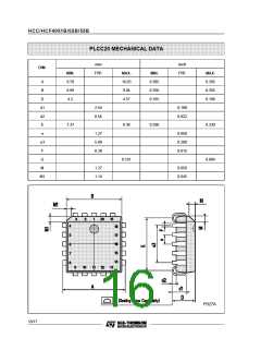 浏览型号4053B的Datasheet PDF文件第16页