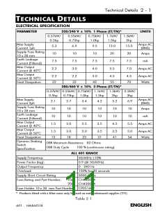 浏览型号601/003/230/F/00/UK的Datasheet PDF文件第11页