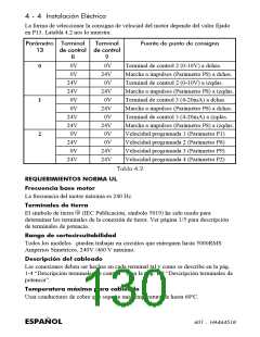 浏览型号601/003/230/F/00/UK的Datasheet PDF文件第130页