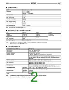 浏览型号G6Y-1-DC12的Datasheet PDF文件第2页
