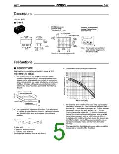浏览型号G6Y-1-DC12的Datasheet PDF文件第5页