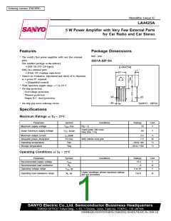 浏览型号LA4425的Datasheet PDF文件第1页