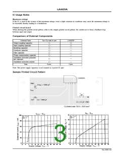 浏览型号LA4425的Datasheet PDF文件第3页