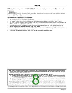 浏览型号LA4425的Datasheet PDF文件第8页