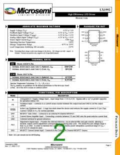 浏览型号LX1992-01EVALKIT的Datasheet PDF文件第2页