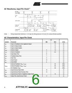 浏览型号ATF750LVC-15XC(1)的Datasheet PDF文件第6页