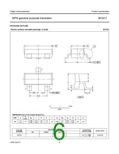 浏览型号BC817-40/T1的Datasheet PDF文件第6页
