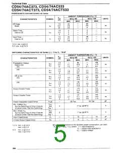 浏览型号CD74AC533的Datasheet PDF文件第5页