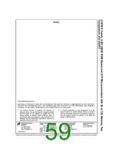 浏览型号COP8FG的Datasheet PDF文件第59页