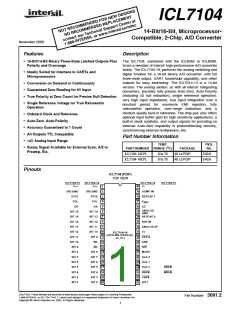 浏览型号ICL8068/ICL7104的Datasheet PDF文件第1页