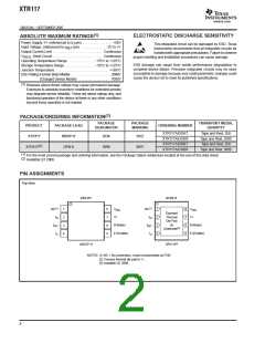 浏览型号XTR117的Datasheet PDF文件第2页