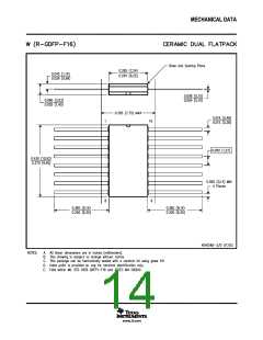 浏览型号5962-89603012A的Datasheet PDF文件第14页