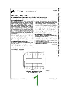 浏览型号74185的Datasheet PDF文件第1页