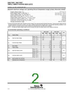 浏览型号74AC11027D的Datasheet PDF文件第2页