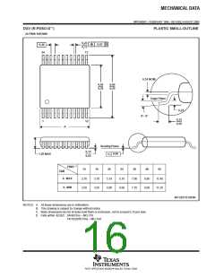 浏览型号74AVC16646DGVRE4的Datasheet PDF文件第16页