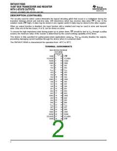 浏览型号74AVC16646DGVRE4的Datasheet PDF文件第2页