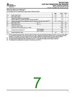 浏览型号74AVC16646DGVRE4的Datasheet PDF文件第7页