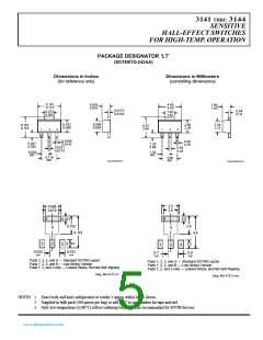 浏览型号A3144EUA的Datasheet PDF文件第5页