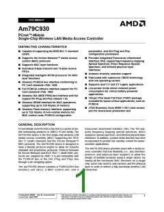 浏览型号AM79C930VC/W的Datasheet PDF文件第1页