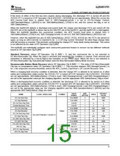 浏览型号BQ20Z80DBTR的Datasheet PDF文件第15页