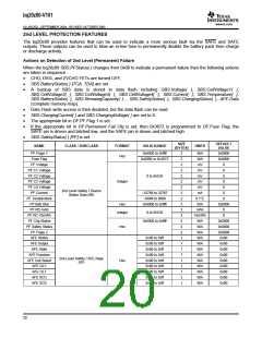 浏览型号BQ20Z80DBTR的Datasheet PDF文件第20页