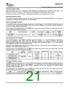 浏览型号BQ20Z80DBTR的Datasheet PDF文件第21页