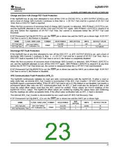 浏览型号BQ20Z80DBTR的Datasheet PDF文件第23页