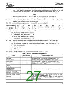 浏览型号BQ20Z80DBTR的Datasheet PDF文件第27页