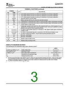 浏览型号BQ20Z80DBTR的Datasheet PDF文件第3页