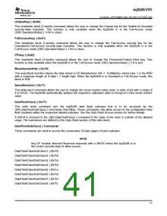 浏览型号BQ20Z80DBTR的Datasheet PDF文件第41页