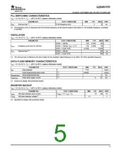 浏览型号BQ20Z80DBTR的Datasheet PDF文件第5页