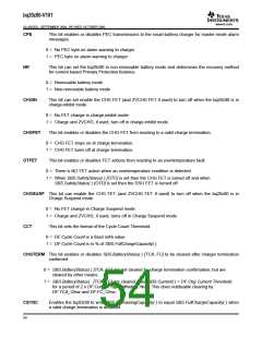 浏览型号BQ20Z80DBTR的Datasheet PDF文件第54页