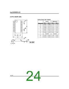 浏览型号BQ3285LDSSTR的Datasheet PDF文件第24页