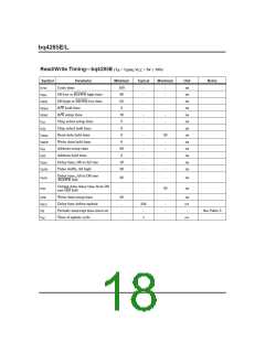 浏览型号BQ4285EP的Datasheet PDF文件第18页