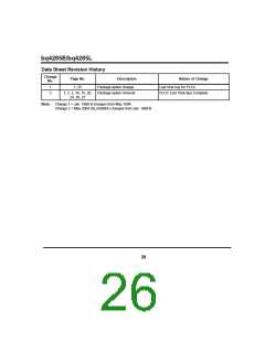 浏览型号BQ4285EP的Datasheet PDF文件第26页