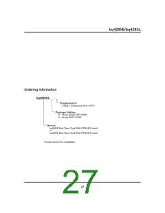 浏览型号BQ4285EP的Datasheet PDF文件第27页