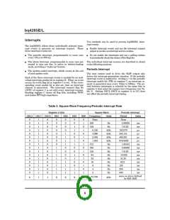 浏览型号BQ4285EP的Datasheet PDF文件第6页