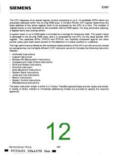 浏览型号C167的Datasheet PDF文件第12页