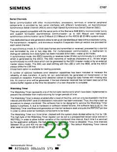 浏览型号C167的Datasheet PDF文件第23页